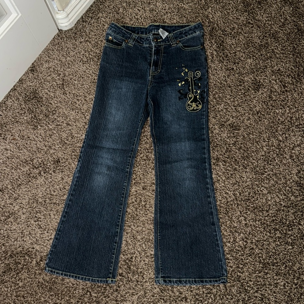vintage disney hanna Montana bootleg jeans